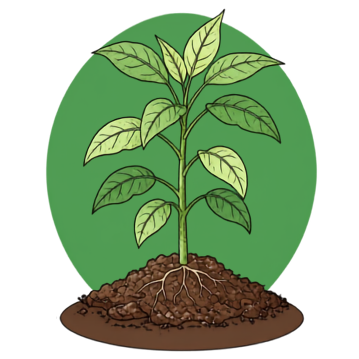 Chameleon reader showing green: moist soil